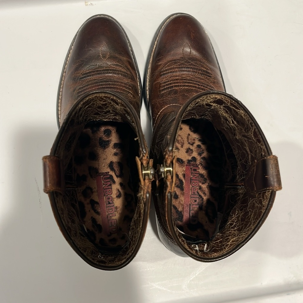 Ariat Brown Western Boots - Picture 8 of 9
